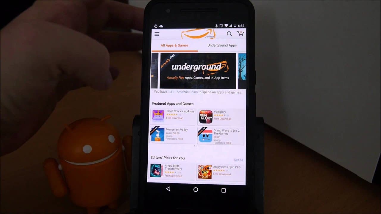 Download de Amazon-app en ontdek het gemak van online winkelen
