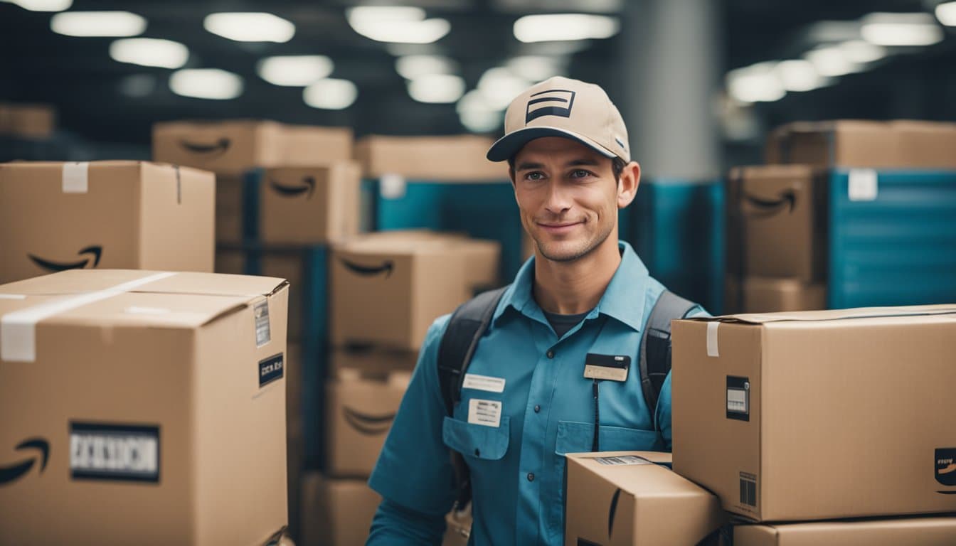 Hoe de bezorgdiensten van Amazon werken binnen de Amazon-app