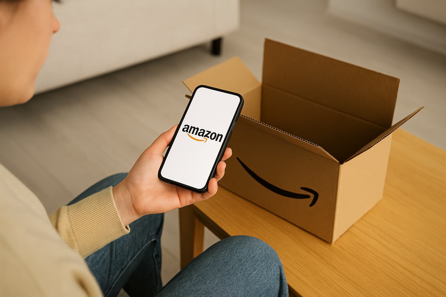 Gratis verzending van Amazon direct in de Amazon-app